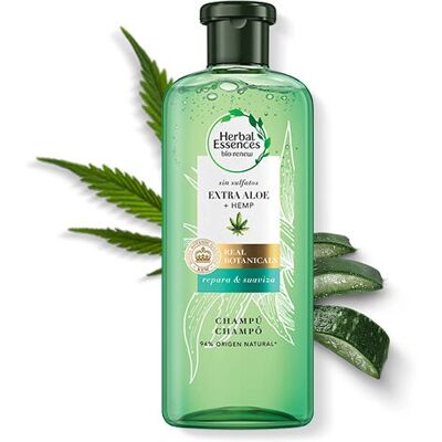 Herbal Essences Bio:Renew Aloe & Hemp Shampoo - Shampoo - Publicité Herbal Essences Bio:Renew Aloe & Hemp Shampoo - Shampoo - Publicité