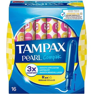 Tampax Márka Pearl Compak Regular Női Higiéniai Termék - Tamponok Tampax Márka Pearl Compak Regular Női Higiéniai Termék - Tamponok