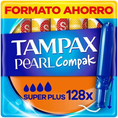 Tampax Pearl Compak Super plus Tampons - 16 Stück Tampax Pearl Compak Super plus Tampons - 16 Stück