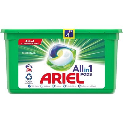Ariel Model - Laundry Capsules - 36 Washes Ariel Model - Laundry Capsules - 36 Washes