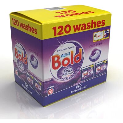 Bold - All in One Pods - 120 Washes - Laundry Detergent Bold - All in One Pods - 120 Washes - Laundry Detergent