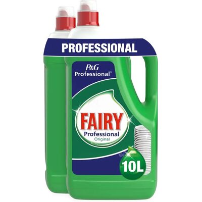 Fairy Professionnel Modèle - Liquide Vaisselle - 10 L - Publicité Fairy Professionnel Modèle - Liquide Vaisselle - 10 L - Publicité