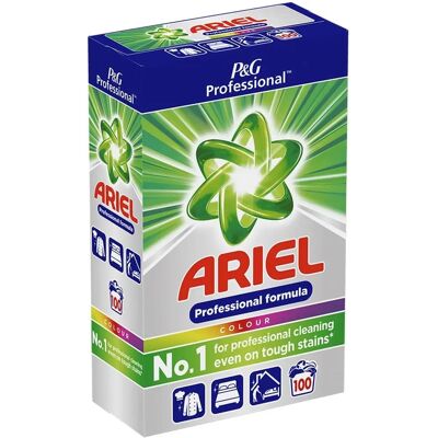 Ariel Professional Powder Colours - 100 Washes - Laundry Detergent Ariel Professional Powder Colours - 100 Washes - Laundry Detergent