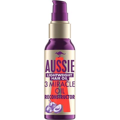 Huile Miracle Aussie Reconstructor - Huile capillaire - Publicité Huile Miracle Aussie Reconstructor - Huile capillaire - Publicité