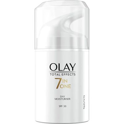 Olay Total Effects 7-in-1 Tagescreme - Feuchtigkeitspflege SPF 30 Olay Total Effects 7-in-1 Tagescreme - Feuchtigkeitspflege SPF 30