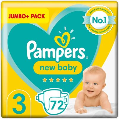 Pampers Premium Protection Size 3 Jumbo Bag - Diapers Pampers Premium Protection Size 3 Jumbo Bag - Diapers