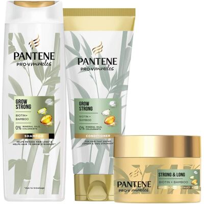 Pantene - Grow Strong - Biotin - Shampoo & Conditioner Set Pantene - Grow Strong - Biotin - Shampoo & Conditioner Set