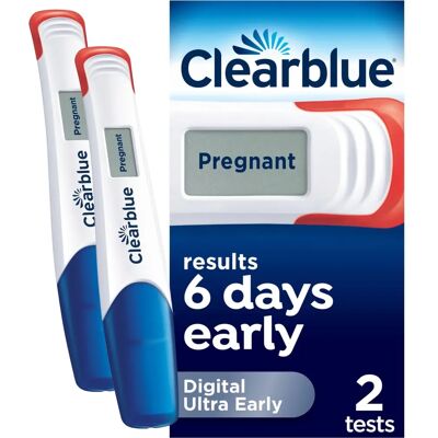 Clearblue Digital Ultra Early Pregnancy Test - 2 Pack Clearblue Digital Ultra Early Pregnancy Test - 2 Pack