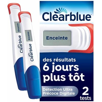 Clearblue Digital Schwangerschaftstest Ultra Frühes - 2 Stk Clearblue Digital Schwangerschaftstest Ultra Frühes - 2 Stk