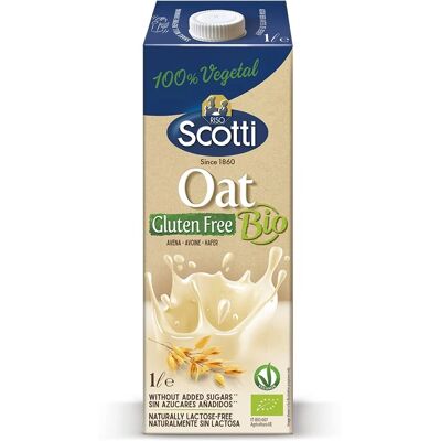 Bebida de avena orgánica sin gluten Scotti - 1L Bebida de avena orgánica sin gluten Scotti - 1L