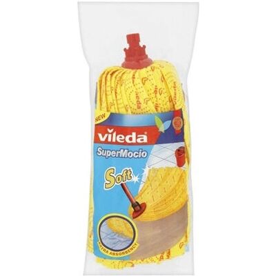 Reîncărcare Mop SuperMocio Soft - Microfibră, Colțuri, Durabilă Reîncărcare Mop SuperMocio Soft - Microfibră, Colțuri, Durabilă