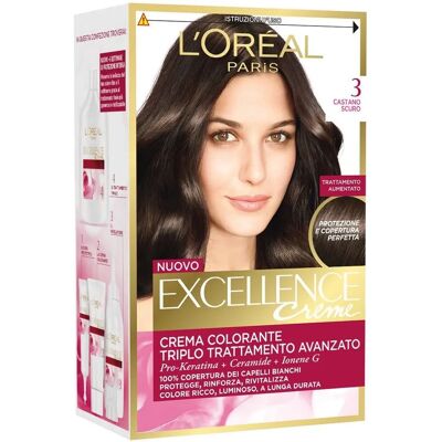 L'Oréal Paris Excellence Tinta Capelli Castano Scuro - Tipo di Capelli L'Oréal Paris Excellence Tinta Capelli Castano Scuro - Tipo di Capelli