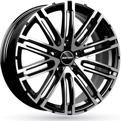 GMP Targa 22x9 ET26 5x112 Schwarz Diamant - Rad GMP Targa 22x9 ET26 5x112 Schwarz Diamant - Rad
