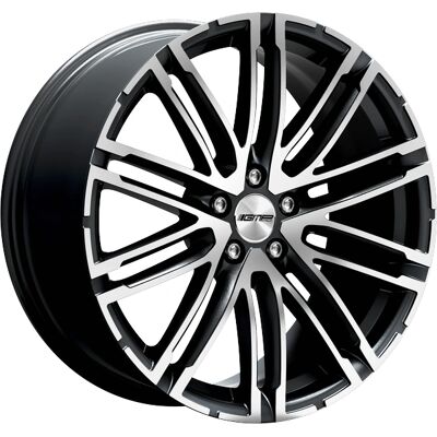 GMP Italia Targa Leichtmetallrad - 22 Zoll, Schwarz Diamant, 5x130 - Porsche Turbo GMP Italia Targa Leichtmetallrad - 22 Zoll, Schwarz Diamant, 5x130 - Porsche Turbo