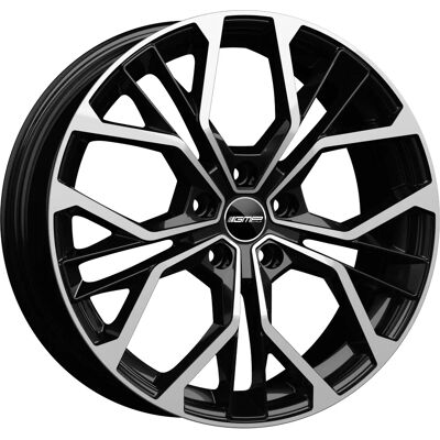 Hliníková kola Gmp Matisse - Land Rover Freelander, Toyota Auris, Byd Dolphin, Renault Scenic, Toyota Corolla - 6.5x16 - Černá Hliníková kola Gmp Matisse - Land Rover Freelander, Toyota Auris, Byd Dolphin, Renault Scenic, Toyota Corolla - 6.5x16 - Černá
