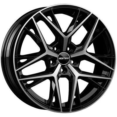 Gmp Lunica Hliníkové Kolo - Černé - Polestar 2 2020-2024 - 8.5x20 - 5x108 Gmp Lunica Hliníkové Kolo - Černé - Polestar 2 2020-2024 - 8.5x20 - 5x108