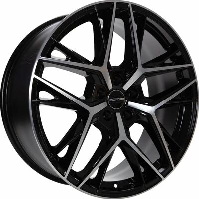 Jante en alliage Gmp Lunica - 7,5x18 - Noir - Sportour, S-Cross, GS 450h - Publicité Jante en alliage Gmp Lunica - 7,5x18 - Noir - Sportour, S-Cross, GS 450h - Publicité
