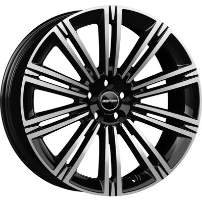 GMP ITALIA Schwarz Diamant 22x9.50 ET 40 5x120 Felge - Fahrzeugrad GMP ITALIA Schwarz Diamant 22x9.50 ET 40 5x120 Felge - Fahrzeugrad