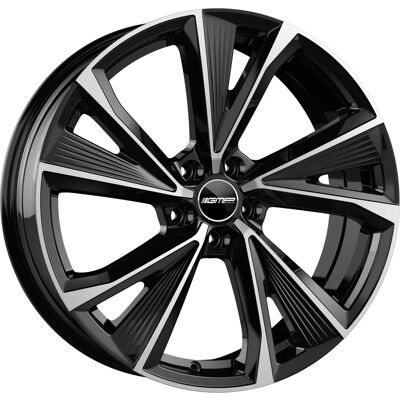 Italský hliníkový disk Gmp 20x9 Black Diamond pro Mercedes E třídu - Disk Italský hliníkový disk Gmp 20x9 Black Diamond pro Mercedes E třídu - Disk