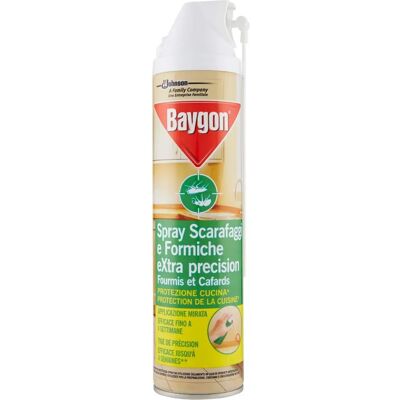 Baygon Insetticida Spray per Scarafaggi e Formiche - 400 ml Baygon Insetticida Spray per Scarafaggi e Formiche - 400 ml