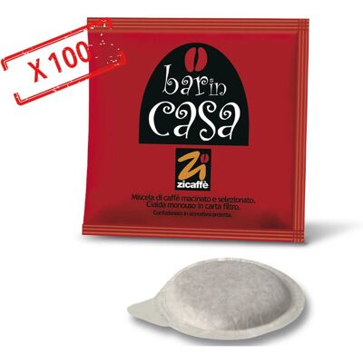 Zicaffe Kaffee Kapseln - ESE Format - 100 Stück Zicaffe Kaffee Kapseln - ESE Format - 100 Stück