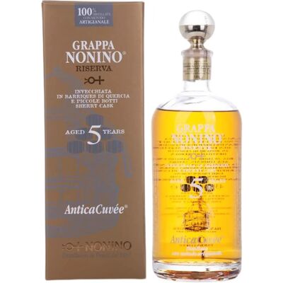 Nonino Riserva Antica Cuvée 5 Jaar - Spirit Nonino Riserva Antica Cuvée 5 Jaar - Spirit