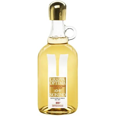 Nonino Optima Gold Grappa - Gereift in Limousin-Fässern Nonino Optima Gold Grappa - Gereift in Limousin-Fässern