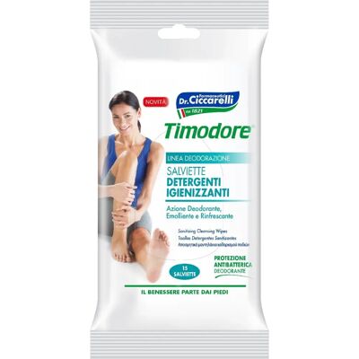 Farmaceutici Dott.Ciccarelli Timodore Lingettes Déodorantes - Hygiène des Pieds Farmaceutici Dott.Ciccarelli Timodore Lingettes Déodorantes - Hygiène des Pieds