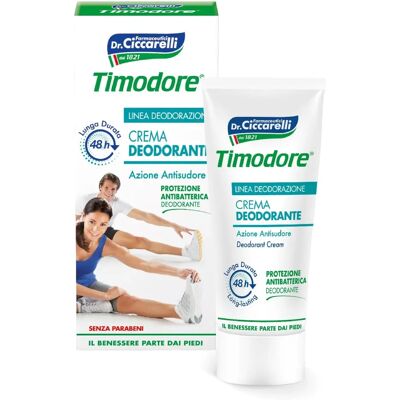 Farmaceutici Dott. Ciccarelli Timodore Fots deodorantkräm 48 tim Farmaceutici Dott. Ciccarelli Timodore Fots deodorantkräm 48 tim