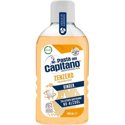 Rinçage buccal au gingembre Pasta del Capitano - Bain de bouche Rinçage buccal au gingembre Pasta del Capitano - Bain de bouche