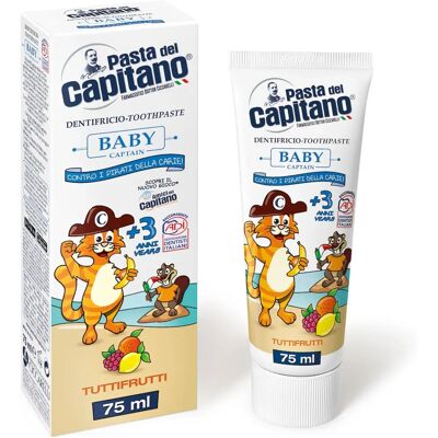Farmaceutici Dott.Ciccarelli Pasta de Dientes para Bebés - Baby, Tutti-frutti Farmaceutici Dott.Ciccarelli Pasta de Dientes para Bebés - Baby, Tutti-frutti