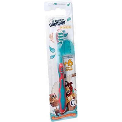 Spazzolino Bambini Pasta del Capitano 6+ - Setole Morbide Spazzolino Bambini Pasta del Capitano 6+ - Setole Morbide