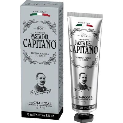 Pasta del Capitano Aktivkohle Zahncreme (75ml) Pasta del Capitano Aktivkohle Zahncreme (75ml)