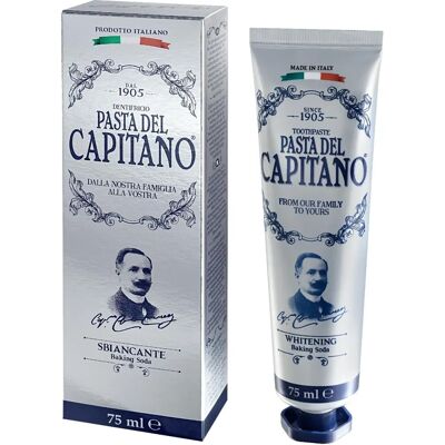 Pasta Del Capitano 75ml Wybielająca pasta z sodą - Pasta Pasta Del Capitano 75ml Wybielająca pasta z sodą - Pasta
