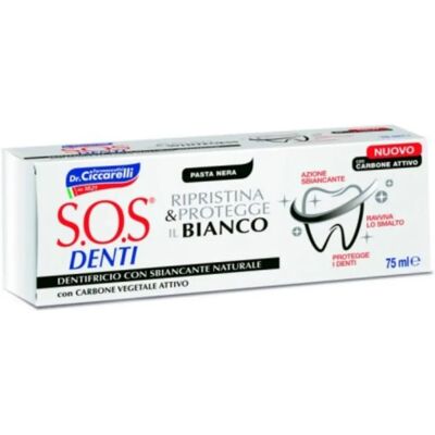 Dr. Ciccarelli - S.O.S. - S.O.S. Denti Dentifricio S.O.S Sbiancante - 75 ml Dr. Ciccarelli - S.O.S. - S.O.S. Denti Dentifricio S.O.S Sbiancante - 75 ml