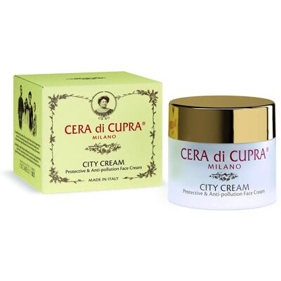 Cera di Cupra Milano City Cream - Crème Visage Protectrice 50ml - Publicité Cera di Cupra Milano City Cream - Crème Visage Protectrice 50ml - Publicité