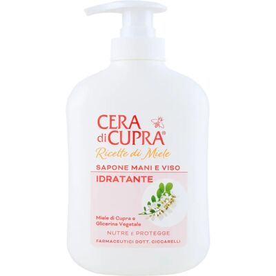 CERA DI CUPRA Sapone Liquido Idratante Miele Mandorla per Mani e Viso - 200 Ml CERA DI CUPRA Sapone Liquido Idratante Miele Mandorla per Mani e Viso - 200 Ml