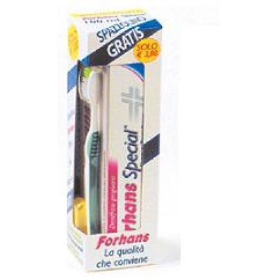 Uragme Srl Forhans - Confezione Dentifricio e Spazzolino - Antisettico, Durezza Media Uragme Srl Forhans - Confezione Dentifricio e Spazzolino - Antisettico, Durezza Media