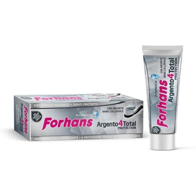 Dentifricio Silver4White Forhans - Sbiancante e Igienizzante Dentifricio Silver4White Forhans - Sbiancante e Igienizzante