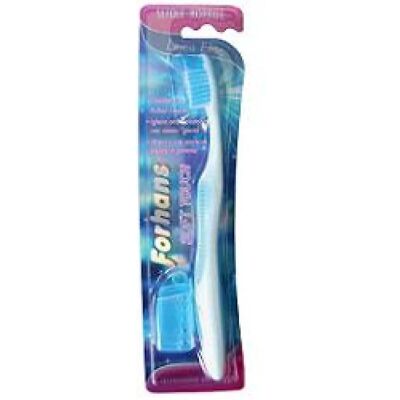 Uragme Srl Forhans Soft Touch - Spazzolino Ergonomico - Setole Morbide - Copritestina Uragme Srl Forhans Soft Touch - Spazzolino Ergonomico - Setole Morbide - Copritestina