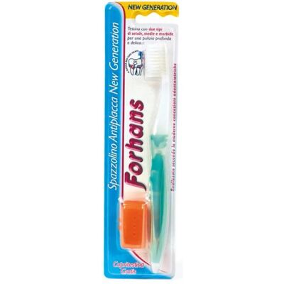Spazzolino Forhans Nuova Generazione - Setole Avanzate, Manico Ergonomico, Tutti i Tipi Spazzolino Forhans Nuova Generazione - Setole Avanzate, Manico Ergonomico, Tutti i Tipi