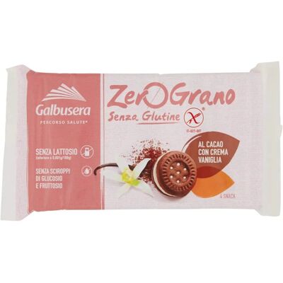 Biscotti Zerograno Senza Glutine alla Vaniglia e Cacao - 160g Biscotti Zerograno Senza Glutine alla Vaniglia e Cacao - 160g