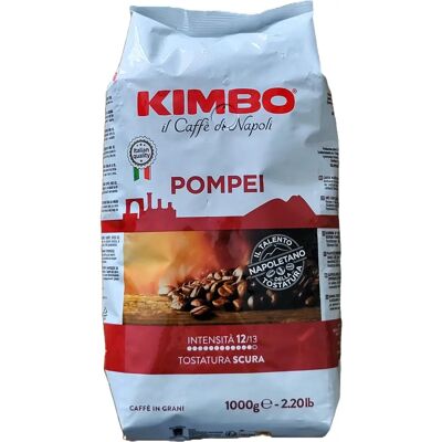 Kimbo Pompei Kawa - Silne Ciemne Palenie - Espresso Kimbo Pompei Kawa - Silne Ciemne Palenie - Espresso