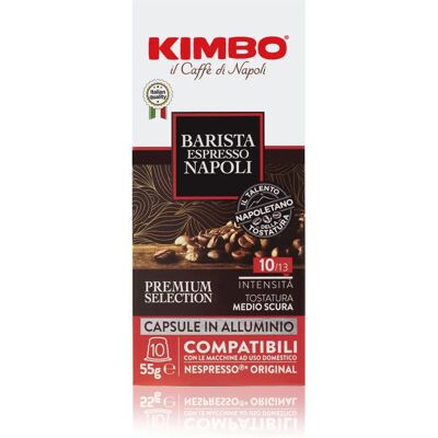 Kimbo Napoli 10 Kapseln - Kaffee Kapseln Kimbo Napoli 10 Kapseln - Kaffee Kapseln
