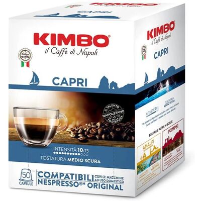 Kimbo Capri Kaffee Kapseln - 50 Nespresso Kompatibel Kimbo Capri Kaffee Kapseln - 50 Nespresso Kompatibel
