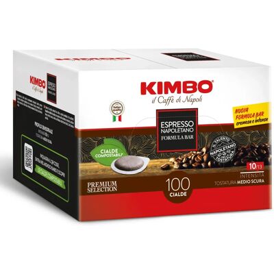 Kimbo Napoletano Espresso Koffiecapsules - 100 stuks Kimbo Napoletano Espresso Koffiecapsules - 100 stuks