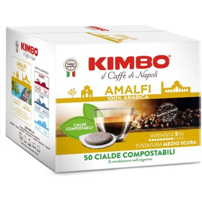Kimbo Amalfi 50 E.S.E. Pads - Koffiepads Kimbo Amalfi 50 E.S.E. Pads - Koffiepads