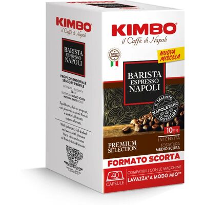KIMBO - Napoli - 40 capsule - Lavazza A Modo Mio - Capsule KIMBO - Napoli - 40 capsule - Lavazza A Modo Mio - Capsule
