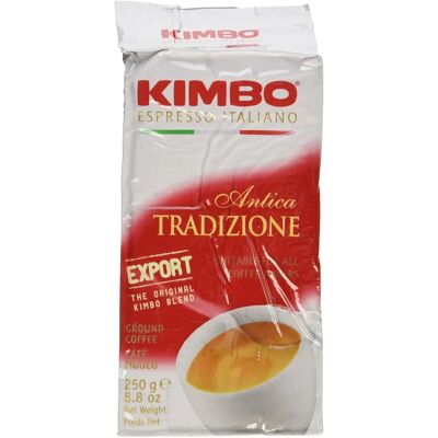 Kimbo Antica Tradizione - Café moulu - Publicité Kimbo Antica Tradizione - Café moulu - Publicité