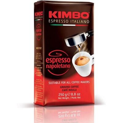 Kimbo Espresso Napoletano - Gemalen koffie 250g Kimbo Espresso Napoletano - Gemalen koffie 250g